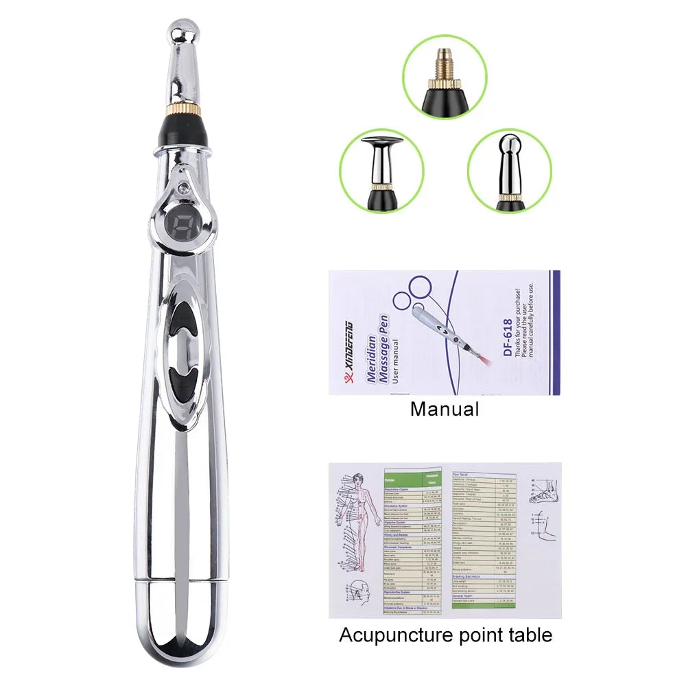 Electronic Acupuncture Pen Acupuncture Point Pen Acupuncture Point Pen Meridian Energy Meridian Pen Massage Pen Acupuncture Acup